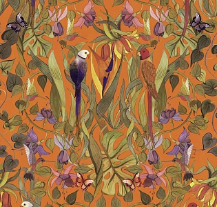 CO.DE Fabula D0023 R2Y для спальни для гостиной для загородного дома для комнаты оранжевый