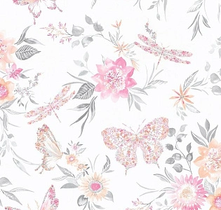 90260 Holden Decor Glasshouse 90260 для детской белый розовый