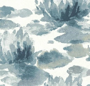 York Candice Olson Botanical Dreams NA0527 для спальни для гостиной для загородного дома для комнаты белый синий голубой