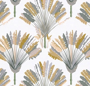 Architects Paper Jungle Chic 37708-4 для спальни для гостиной для загородного дома для комнаты белый серый песочный