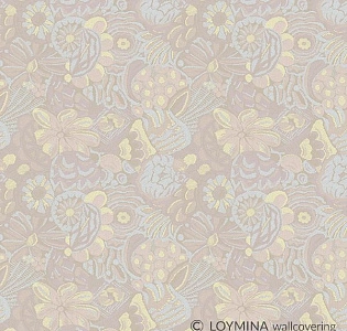 Loymina Lac Deco Lac1 021 для спальни для гостиной для загородного дома для комнаты кремовый