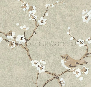 York Hand Painted III HP0327 для спальни для гостиной для загородного дома для комнаты светло-серый