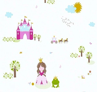 A.S. Creation Little Stars 35852-2 для детской белый
