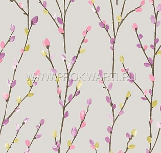 Holden Decor The Enchanted Garden 98881 для спальни для гостиной для загородного дома для комнаты серый светло-серый