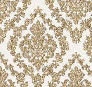 AdaWall Dante 1405-5 для спальни для гостиной для кабинета для загородного дома для комнаты кремовый золотой