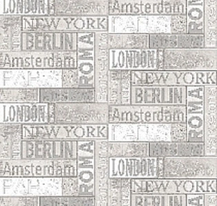 Parato Friends&Coffee 5614 для детской светло-серый