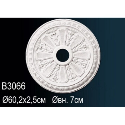 Розетка B3066, Dвн.=70 мм.