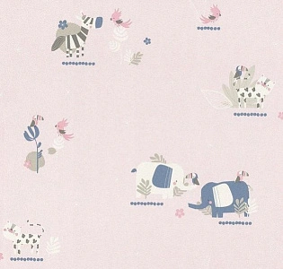 Rasch Малыш 18 (Bambino XVIII) 249743 для детской розовый