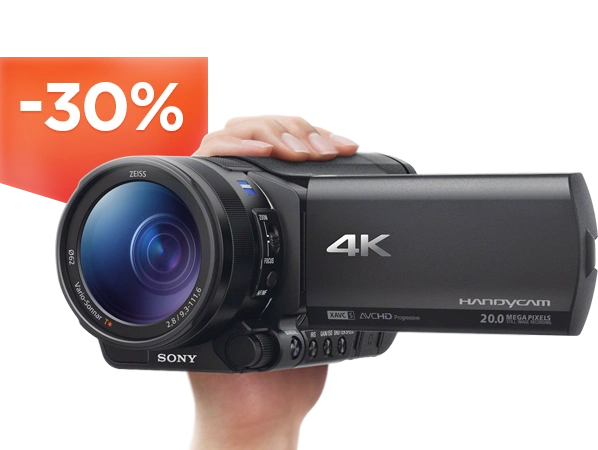 Видеокамеры со скидкой до 30%! 