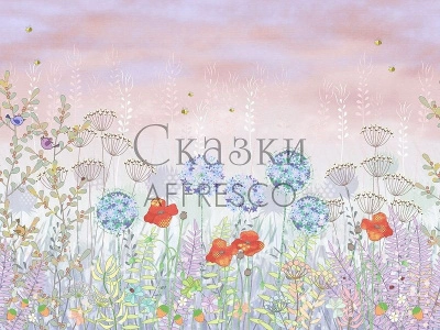 Фреска на штукатурке, бесшовные обои, шовные фотообои. Фактура на выбор