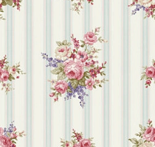 Grandeco Little Florals LF2003 для кухни для спальни для гостиной для загородного дома для комнаты голубой