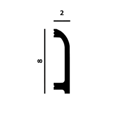 Плинтус P151