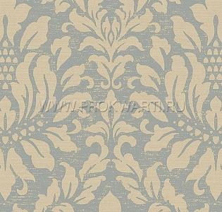 Aura Stripes & Damasks SD36141 для спальни для гостиной для кабинета для загородного дома для комнаты голубой
