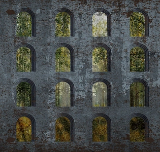 CO.DE Co.De 01 винил на флизелине B2801 RB для кабинета для комнаты серый темно-серый