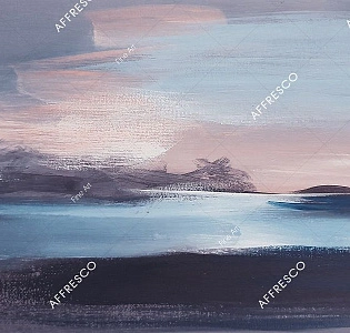Affresco Fine Art RE815-COL4 для спальни для гостиной для кабинета для комнаты розовый синий голубой