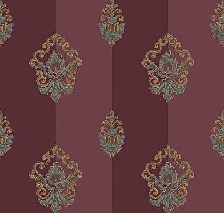 Parato Glamour 4628 для спальни для гостиной для кабинета для загородного дома для комнаты бордовый