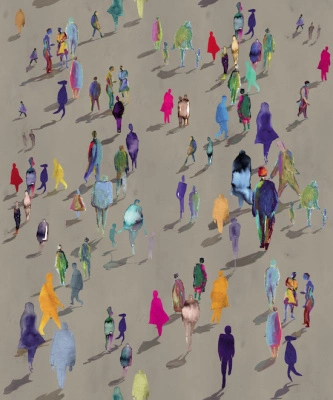 Обои (панно) виниловые на флизелиновой основе 240 гр./кв.м. (облегченный винил). При длине рулона 7,2 м. с учетом раппорта рисунка при высоте потолка от 2,4 м. до 3,0 м. получается не менее 2-х полос с рулона