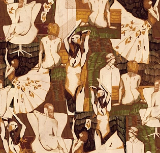 D0062 R2Z CO.DE Fabula D0062 R2Z для гостиной для кабинета для загородного дома для комнаты коричневый шоколадный