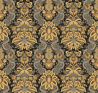 Alessandro Allori Giardino RMH1001-5 для спальни для гостиной для кабинета для загородного дома для комнаты черный золотой