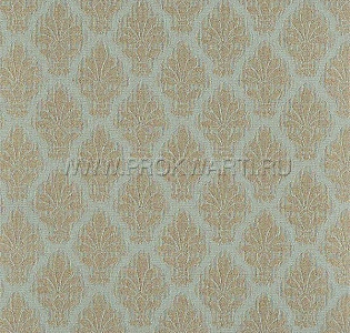 Aura Brocade 2601-20813 для спальни для гостиной для кабинета для загородного дома для комнаты бирюзовый