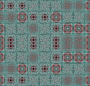 CoDe Co.De 01 бесшовный шёлк на флизелине C0302 RW для спальни для гостиной для загородного дома для комнаты бирюзовый