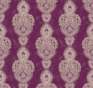 Aura Indo Chic G67384 для спальни для гостиной для загородного дома для комнаты фиолетовый