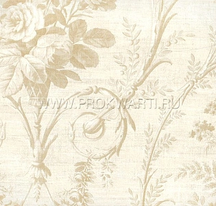 Wallquest Antique Chic AC41805 для спальни для гостиной для загородного дома для комнаты бежевый