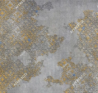Affresco Fine Art RE910-COL1 для спальни для гостиной для кабинета для загородного дома для комнаты для прихожей серый коричневый