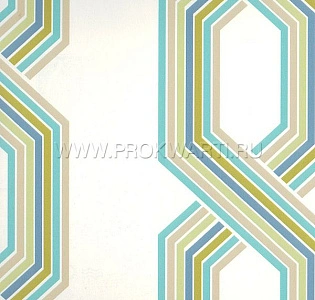 York Ashford Geometrics GE3611 для кабинета для комнаты для прихожей зеленый