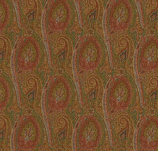 Rasch Etro 513905 для спальни для загородного дома для комнаты бордовый зеленый