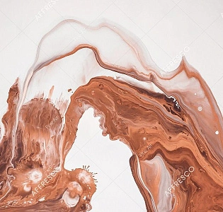 Affresco Fine Art RE823-COL3 для гостиной для кабинета для комнаты кремовый терракотовый