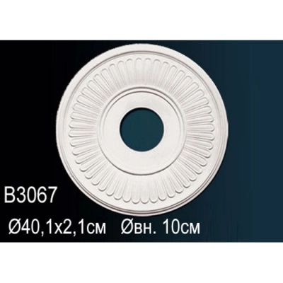 Розетка B3067, Dвн.=100 мм.