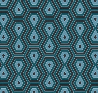Architects Paper Jungle Chic 37707-2 для кабинета для комнаты для прихожей черный голубой бирюзовый