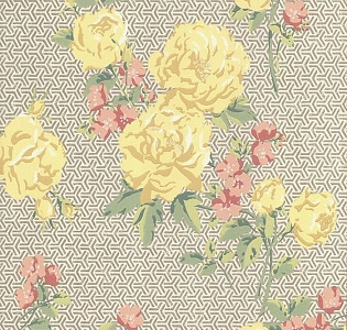 Paper Partnership Elizabeth Ockford Birchgrove Gardens EO00103 для спальни для гостиной для загородного дома для комнаты золотой