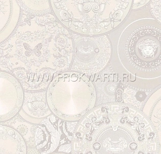 A.S. Creation Versace III 34901-4 для кухни для спальни для гостиной для загородного дома для комнаты белый