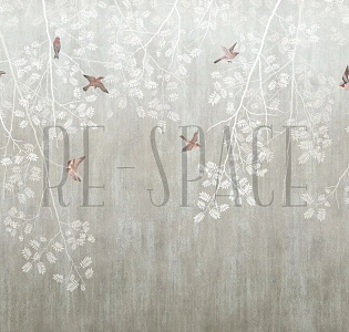 Affresco Re-Space JK43-COL1 для спальни для гостиной для кабинета для загородного дома для комнаты серый светло-серый