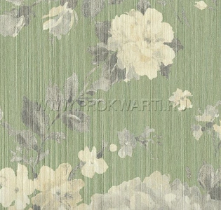 Rasch Textil Lyra 078793 для спальни для гостиной для загородного дома для комнаты зеленый