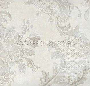 KT Exclusive Simply Damask SD80000 для спальни для гостиной для кабинета для загородного дома для комнаты светло-серый
