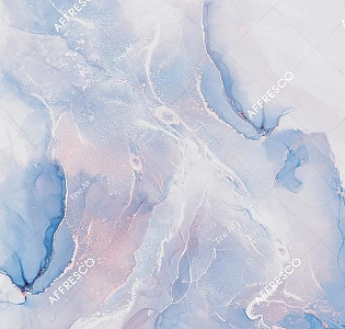 Affresco Fine Art RE888-COL2 для гостиной для кабинета для комнаты светло-серый сиреневый голубой