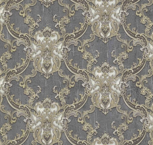 Emiliana Parati Valentin Yudashkin №5 Gold Edition 86068 для спальни для гостиной для кабинета для загородного дома для комнаты серый
