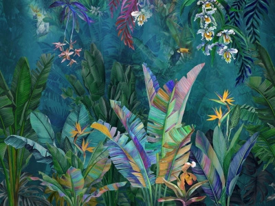 Фреска из декоративной штукатурки на флизелиновой основе