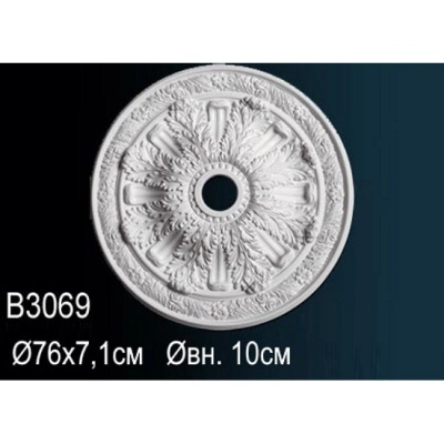 Розетка B3069, Dвн.=100 мм.