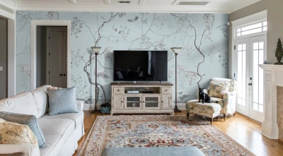 Фреска из декоративной штукатурки на флизелиновой основе