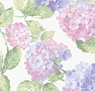 Aura English Florals G34312 для спальни для гостиной для загородного дома для комнаты сиреневый