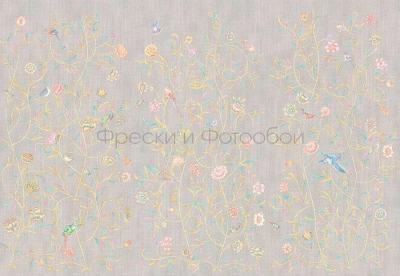 Фреска из декоративной штукатурки на флизелиновой основе