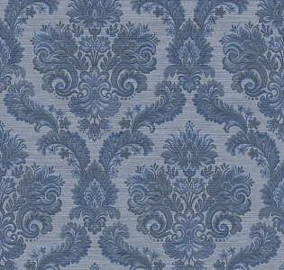 Parato Glamour 4617 для спальни для гостиной для кабинета для загородного дома для комнаты синий