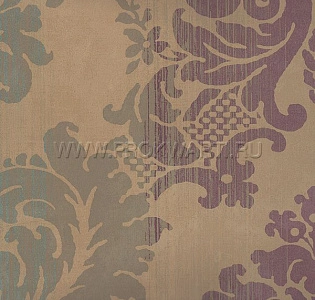KT Exclusive Simply Damask SD80609 для спальни для гостиной для кабинета для загородного дома для комнаты коричневый