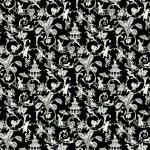 York Waverly Small Prints WP2414 для спальни для гостиной для загородного дома для комнаты черно-белый