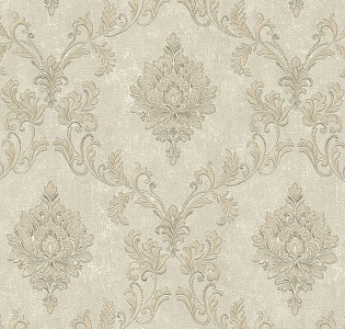 Emiliana Parati Королевский Дамаск (Damasco Reale) 73427 для спальни для гостиной для кабинета для загородного дома для комнаты капучино