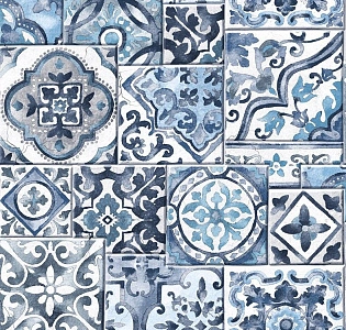 Aura Reclaimed 2701-22316 для спальни для загородного дома для комнаты голубой